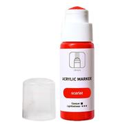 Mop Marker - Street Art Paint Applicator for Drip Effects | Soft Nylon Tip with Refillable Barrel System, Flow Control Tool for Wall Mural Tagging and Creative Design Use 0.71 in