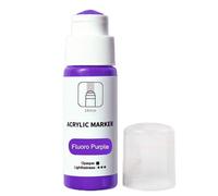 Mop Marker with Refill Opening - Valve System Against Drying Out, Alcohol Free, Low Odour, Paints On Oily Surfaces, Abrasion Resistant After 24 Hours, 3 mm Wall Thickness Of The Bottle, Suitable For