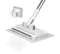 Mop | Multifunctional Clip Tool with Long Handles, Hands Free, Cleaning | for Home Bathroom Kitchen Living Room Balcony Bedroom Classroom Dorm Hallway Entrance