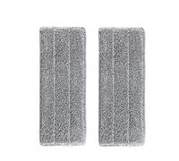 Mop pad, 6/1PCS Microfiber Replacement Household Washable Spray Cloth Portable Head Cleaning Pad 33x12cm(2PCS)