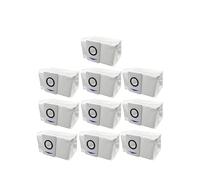Mop Pad Dust Bag Replacement accessory，Compatible for Ecovacs Compatible for Deebot T10 Plus /X1Puls Robot Vacuum mop cloth mop cloth dust bag accessor (Color : 10pcs-01)