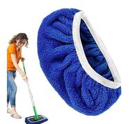 Mop Pad | Washable Wet Mop Sweeping Pads | Cloth Reusable Microfiber Cover for Hotel Dorm Household Home Cleaning Apartment