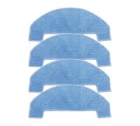 Mop Pads Cloths For Ultenic For T20 Pro For Honor For Choice S3 S3 Plus R3 R3 Plus Robot Vacuum Cleaner, Replacement Microfiber Mopping Pad(4 PACK)