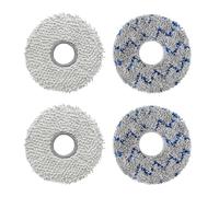 Mop Pads Replacement Compatible with ECOVACS DEEBOT T50 Pro Omni/ N30 Pro Omni/ T30 Pro/ T30S Combo/ T30S/ T20 Omni/ T10 Omni/ X1 Omni/ X1 Turbo/ X2 Omni Mop Cloth (4Pack)