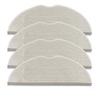 Mop Pads Replacement for Dreame D20 D20 for Pro Plus Robot Vacuum - Washable Microfibre Cloths 4 Pack Hard Floor Cleaning Accessories(4 PACK)