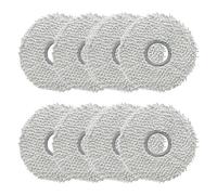 Mop Pads Replacement for Dreame Robot L10 L20 L30 L40 X30 X40 X50 Ultra/ L10S Pro/ L10S Ultra/ L10S Pro Ultra/ L10 Prime, Roborock Qrevo Series/ Saros 10R 270, for Mova E30 V50 Ultra P10 P50 Pro Ultra