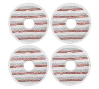 Mop Pads Replacement for Vileda Clean Spin Head Refills , 4 Pcs Washable Microfiber Mop Head Replacement Cloth Compatible with Vileda Spin Mop for Cleaning Floor Pads