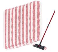 Mop Pads Replacements Compatible with O Cedar H2prO Flat Mop - Microfiber Mop Replacement Heads for O-Cedar/Vileda H2prO Flat Floor Mops - Washable Pad for Floor Cleaning - 9Pack