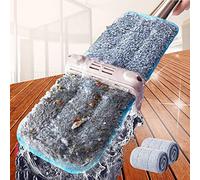 Mop Professional Microfiber Mop for Hardwood, Laminate, Tile Floor Cleaning, Stainless Steel Handle