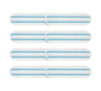 Mop Rags，Compatible for Vileda，H2pro Robot Vacuum Cleaner Flat Mop Replacement 2pcs Parts Wipe Home Floor Cleaning Rags Parts Accessories(8pcs)