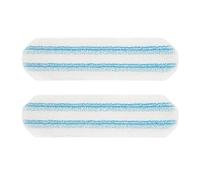 Mop Rags，Compatible for Vileda，H2pro Robot Vacuum Cleaner Flat Mop Replacement 2pcs Parts Wipe Home Floor Cleaning Rags Parts Accessories(2pcs)
