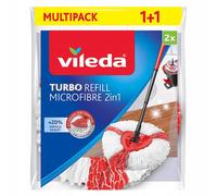 Mop Refill 2x Universal All Floors High Efficiency Vileda 166142