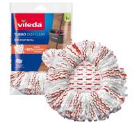 Vileda Turbo Deep Clean Refill, 1 Pack - Fits all Vileda Turbo spin mops
