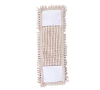 Mop Replacement Head 40X10cm Rectangular Household Cleaning Pad Household Dust Mop Head Replacement Parts Easy To Replace Dust Mop(Beige)