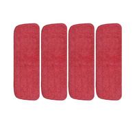 Mop Replacement Head Replacement Cleaning Tools Microfiber mop Pad For Spray Mops Wet And Dry dual purpose Cleaning Mop cloth Washable Mop Pads(4 pcs)