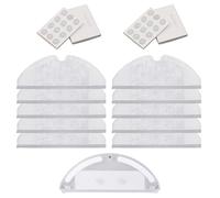 Mop Series Parts/Fit For Xiaomi Roborock Robot Vacuum Cleaner S5 S50 S51 S52 S55 S6 S60 S61 S62 S65, Water Tank Box+ Filter + Cloth Sweeping Robot Set