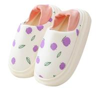 Mop Slippers Women's Slippers Comfy Terry Plush Fleece Lining House Slippers Shoes Slip On Winter with Cozy Faux Fur Lined