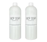 Mop Soap Scented Brazilian Waves Hardwood Floor Cleaner Concentrate, Multi-Surface Cleaning Soap for Mopping Tile & Laminate, Plant-Based Heavy Duty Degreasing Formula for Kitchen & Home (2pcs)
