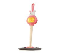 ＡＷＨＡＯ Mop with Lights And Sounds, Cleaning Mop Learning Toy Set for Ages 4 And Up, Pink