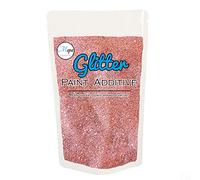Mopa Crafts Rose Gold Glitter Paint Crystal Additive 100g for Emulsion Paint - for use with Interior/Exterior Wall, Ceiling, Wood, Metal, Varnish, Dead Flat, Matt, Soft Sheen or Silk Paints
