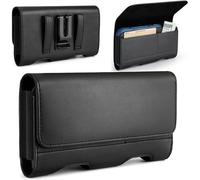 Mopaclle Cell Phone Holster for iPhone 13 Mini, 12 Mini, 11 Mini, iPhone SE, iPhone 8 7 6 6s Holster Galaxy S7 S6 S5 Belt Clip Phone Belt Holder Pouch (Fits with Thin Case)
