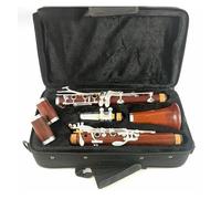Mopani Clarinet A 18 Keys Silver Plated