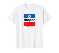 Mopar Distressed Retro Flag Logo T-Shirt