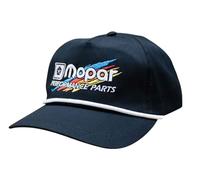 Mopar Official Licensed Performance Parts Snapback Rope Hat Men - Premium Embroidered Baseball Cap Black