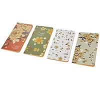 Mopec 9 x 17 cm 4 Assorted Flower Books, Pack of 4, Floral Print, One Size, 4