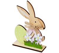 Mopec Bunny Furry Wood, 11.5 x 17 cm, Multicoloured, One Size