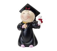 Mopec Figure Cake Pita Graduation, Resin, Black, 6 x 8 x 14 cm