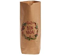 Mopec NE842.2 Kraft Bag Crown Bon Nadal, 18 x 32 x 7 cm, Pack of 25, Paper, Multi-Colour,