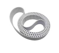 Moped Drive Belt PU APerimeter 800mm-1190mm Width 15/20/30/40/50mm White Polyurethane AT10 Closed Loop Timing Belt(1170mm,1PC_20MM)
