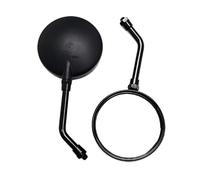 Moped mirrors 2Pcs/Pair Universial 10mm Motorcycle Mirror Scooter E-Bike Rearview Mirrors Motorcycle Rearview