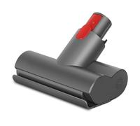 MoPei Mini Motorized Brush Tool for Cleaning Mattresses Upholstery and Stairs, Compatible with Dyson V7 V8 V10 V11 V15 Vacuum Cleaner, Nickel