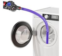 MOPEI Tumbler Dryer Lint Vacuum Attachment for Dyson V15 V12 V11 V10 V8 V7 V6 Vacuum Cleaners, Flexible Vent Lint Cleaner Kit, 86cm