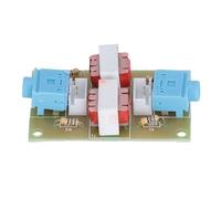 MOPFOL Audio Noise Filter with 3.5mm Jack - Ground Loop Isolator for Car Stereo Systems, 600:600 Transformer Clear Off Current Hum in AUX Connections