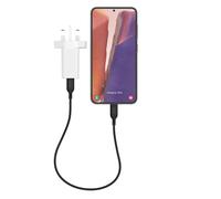 ZAGG mophie Essentials 20W 1-Port USB-C Fast Charger, Power Delivery PD UK Wall Adapter for iPhone, Samsung, iPad, MacBook and More - Optimized for MagSafe, Compact Design (White)