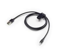 mophie Charge Stream USB-A to Lightning 2m/6ft Silicone Cable - Long-Lasting Braided Cord with Enduraflex™, Fast Charge Compatible & 12W Power Delivery