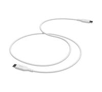 ZAGG mophie Essentials USB-C to USB-C Fast Charger and Data Transfer Cable, PVC, Long-Lasting, Heavy-Duty, 60W, 3 meters, White