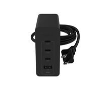 mophie GAN 120W USB C Charger, 4-Port Fast Compact Wall Charger for MacBook Pro/Air, iPad Pro, Galaxy S22/S21, DELL XPS 13, Note 20/10+, iPhone 14/13/12 Pro and More, Black