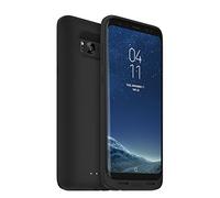 Mophie Juice Pack Wireless Battery Case for Samsung Galaxy S8+33 Hours Extra Power, Protective Charging Case - Black