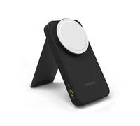 mophie powerstation wireless charging stand MagSafe, 15W fast charging, USB-C port, tripod socket, charge multiple devices, black