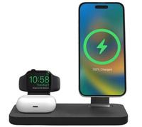 Mophie Snap+ 3in1 15W Wireless Charger for Apple iPhone / Apple Watch / Airpods - Black