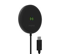mophie snap+ Wireless Charger - 15W Wireless Charging pad for Qi-Enabled and MagSafe Compatible Devices