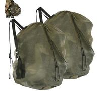 MOPHOEXII Decoy Bag for Duck Goose Turkey Waterfowl Hunting,Mesh Decoy Bag with Adjustable Straps,Duck Hunting Accessories (Army Green-2 Packs)