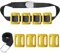 MOPHOEXII Dive Belt with Weights,Coated Lead Diving Weights for Scuba Diving Coated Dive Weights Nylon Dive Belt with Metal Quick Release Buckle for Free Diving-(1lb-4.4lb / 0.5kg-2kg) 4pcs Yellow
