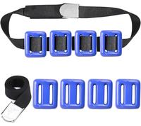 MOPHOEXII Dive Belt with Weights,Coated Lead Diving Weights for Scuba Diving Coated Dive Weights Nylon Dive Belt with Metal Quick Release Buckle for Free Diving-(1lb-3.3lb / 0.5kg-1.5kg) 4pcs