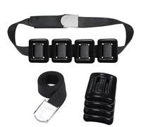 MOPHOEXII Dive Weights Belt with 4 Pcs 2.2 lb Coated Lead Diving Weights for Scuba Diving Coated Dive Weights Nylon Dive Belt with Metal Quick Release Buckle for Free Diving Spear Fishing