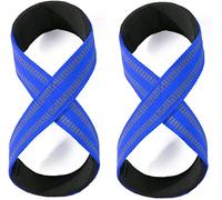 MOPHOEXII Figure 8 Straps for Deadlift-Weight Lifting Straps，Shrugs, and Weightlifting，Strongman & Cross Training Strong Weightlifting Wrist Straps for Men, Women